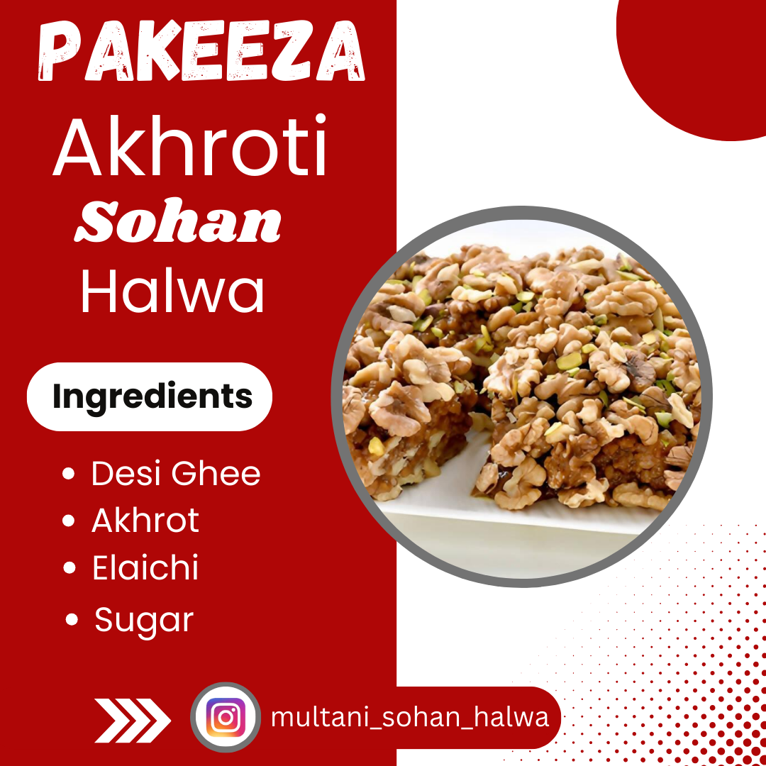 Multani PAKEEZA AKHROTI Sohan Halwa